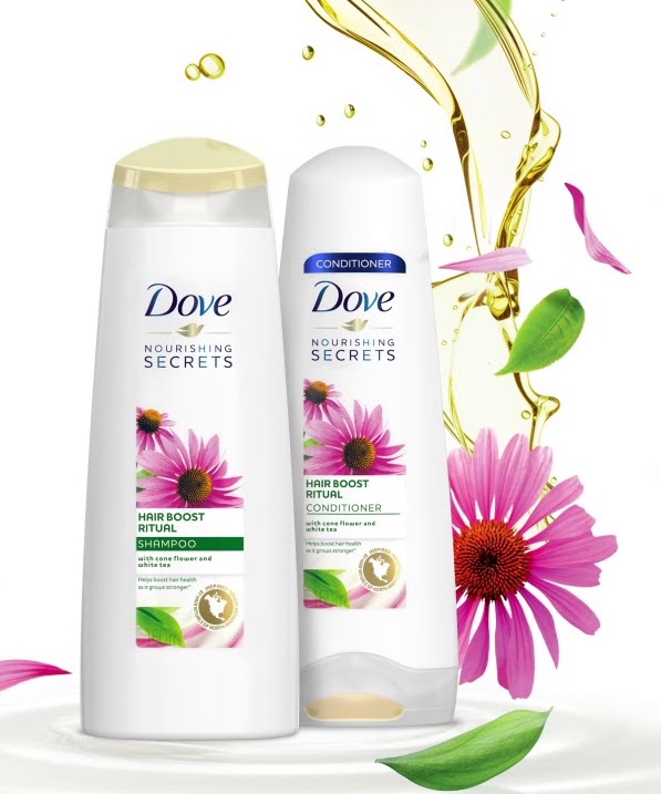 Dove Nourishing Secrets Hair Boost Ritual Shampoo + Conditioner